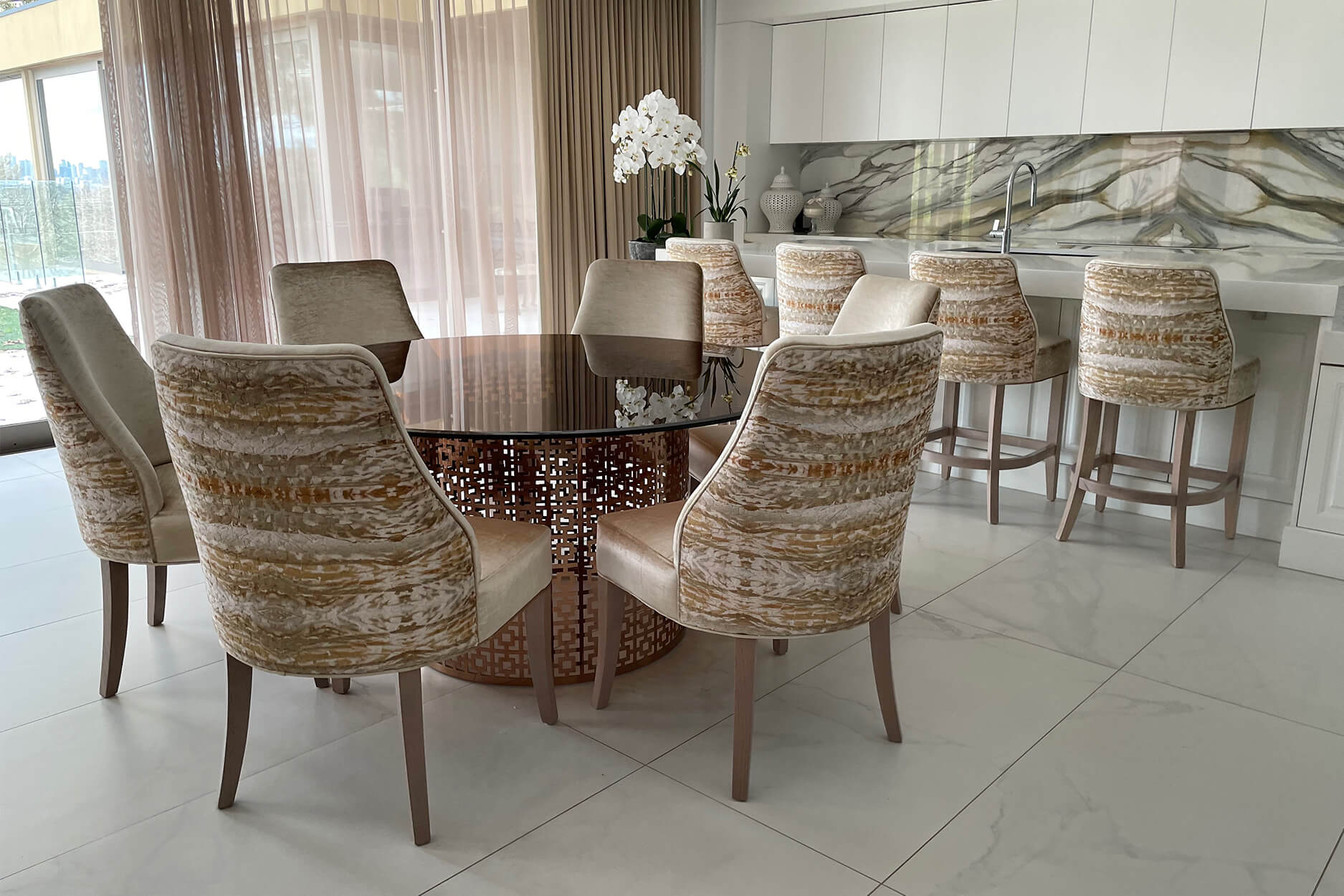 Australian Made Bespoke Dining Chairs & Stools | French Tables