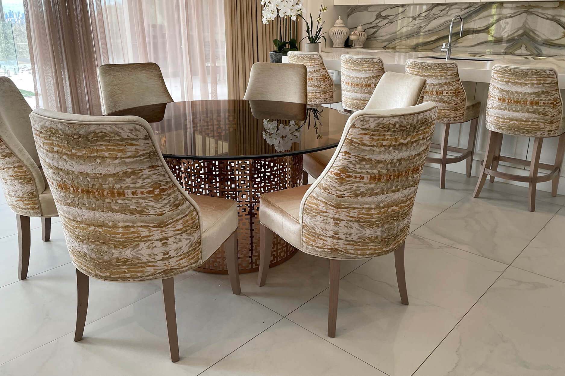 Australian Made Bespoke Dining Chairs & Stools | French Tables